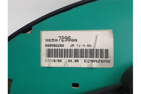 Recambio de cuadro completo para peugeot 206 1.4 hdi eco 70 referencia OEM IAM 9651729080 000502202 JA-TI-4-00 