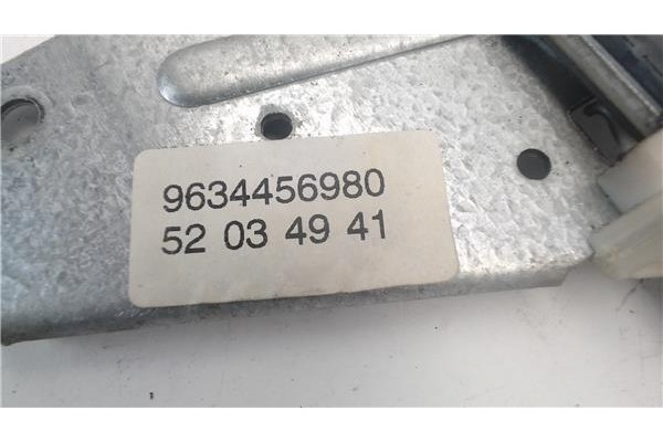 Recambio de mecanismo elevalunas delantero izquierdo para peugeot 307 (s1) referencia OEM IAM 9634457580 (990182-100) 