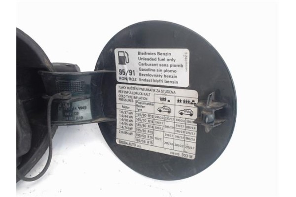 Recambio de tapa exterior combustible para skoda fabia (6y2/6y3) 1.4 referencia OEM IAM 039404 6Y6809857 