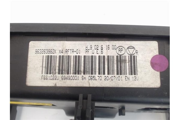 Recambio de mandos calefaccion / a.a. para citroen c5 berlina 1.8 16v (dc6fzb, dc6fze) referencia OEM IAM 96326398ZK  