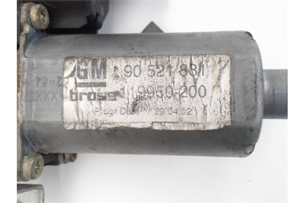 Recambio de mecanismo elevalunas delantero izquierdo para opel astra g berlina referencia OEM IAM 90521881  