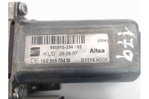 Recambio de elevalunas electrico trasero derecho para seat altea (5p1) referencia OEM IAM 1K0959704M 973622-106 