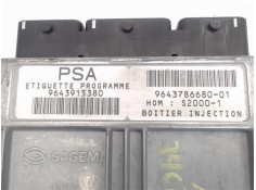 Recambio de centralita para citroen c5 berlina 1.8 16v (dc6fzb, dc6fze) referencia OEM IAM 9643915380 - 964378668001  