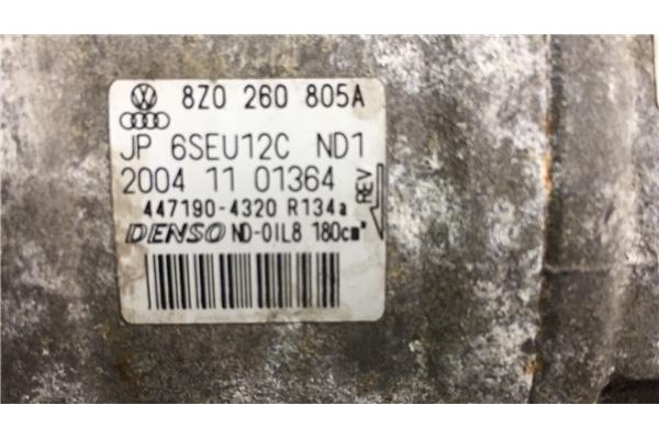 Recambio de compresor aire acond. para audi a2 (8z) 1.4 tdi (55kw) referencia OEM IAM 8Z0260805A 4471904320 (6Q0820803D) , AUDI 