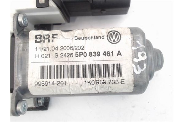 Recambio de elevalunas electrico trasero derecho para seat altea xl (5p5) referencia OEM IAM 1K0959703E (5P0839461A) (993424-200