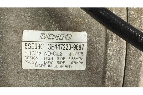 Recambio de compresor aire acond. para mitsubishi colt cz3 berl. 5 (z30a) 1.1 inform (d) referencia OEM IAM GE4472209687 5SE09C 