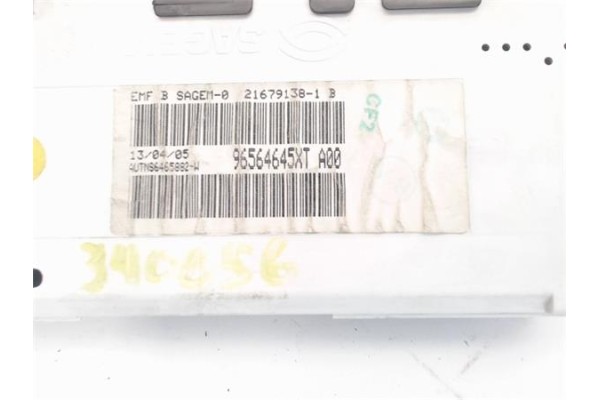 Recambio de reloj horario para citroen berlingo 1.9 d sx combi referencia OEM IAM 9656465XT 216791381B 