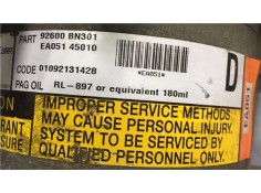 Recambio de compresor aire acond. para nissan almera tino (v10m) 2.2 di referencia OEM IAM 92600BN301 EA05145010 926007M500 , NI