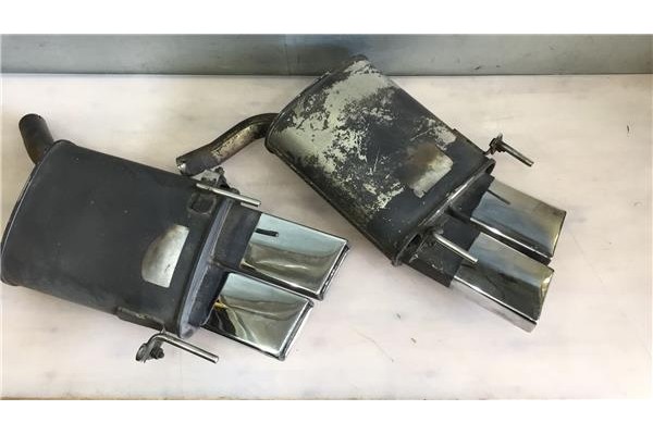 Recambio de silenciador trasero para opel vectra c berlina 1.6 16v referencia OEM IAM 73408011 73408002 