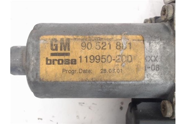 Recambio de mecanismo elevalunas delantero izquierdo para opel astra g berlina referencia OEM IAM 90521881  