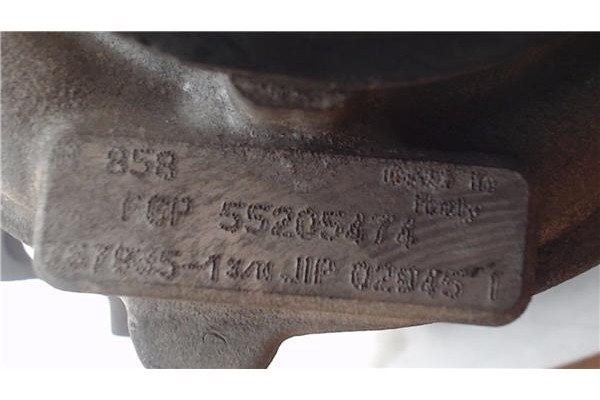 Recambio de turbo para opel zafira 1.9 cdti referencia OEM IAM 55205474  