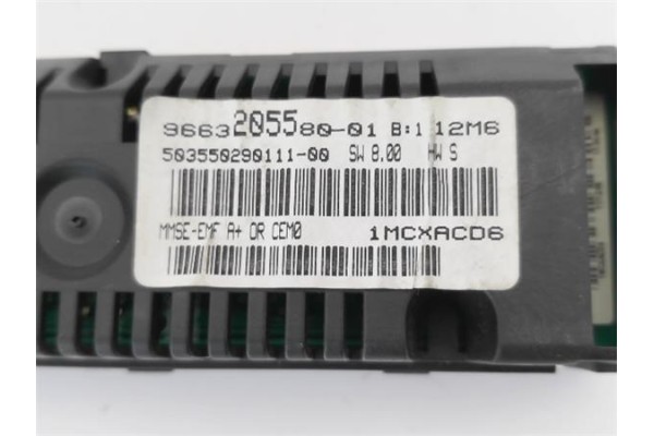 Recambio de display para peugeot 207 1.4 16v referencia OEM IAM 966320558001 5555502902 