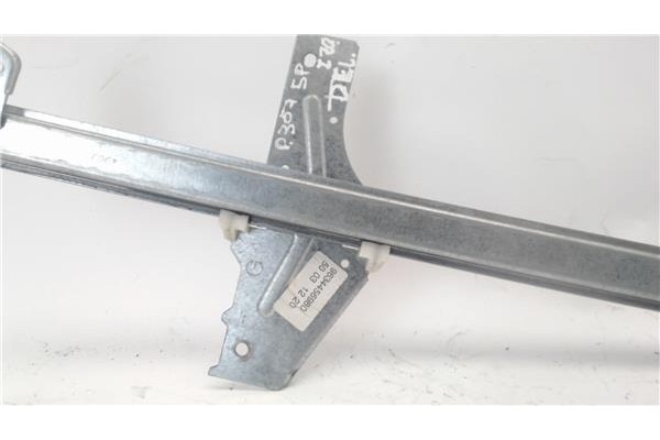 Recambio de mecanismo elevalunas delantero izquierdo para peugeot 307 (s1) referencia OEM IAM 9634456980  