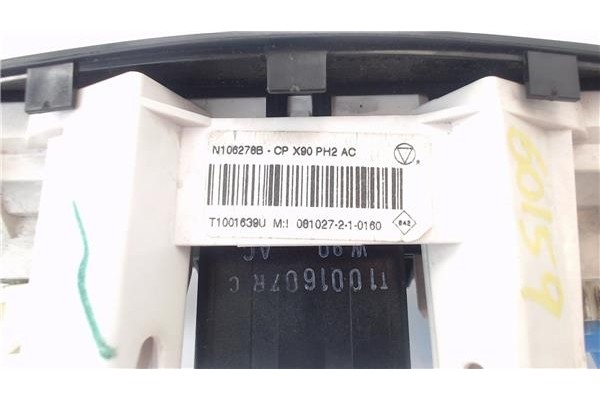 Recambio de mandos calefaccion / a.a. para dacia sandero i 1.4 referencia OEM IAM N106278B 6001551800 