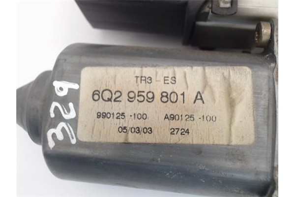 Recambio de elevalunas electrico delantero derecho para seat ibiza (6l1) referencia OEM IAM 6Q2959801A 104383-101 (6Q2959801A) ,