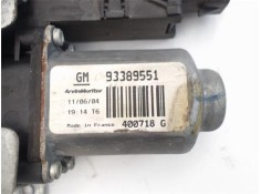 Recambio de mecanismo elevalunas delantero izquierdo para opel meriva referencia OEM IAM   