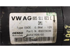 Recambio de motor arranque para seat ibiza (6k1) 1.4 signo referencia OEM IAM 085911023E 63223039 36911023Q , AUDI | 85911023J ,