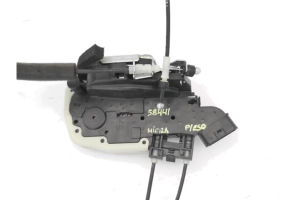Recambio de cierre electromagnetico trasero izquierdo para nissan micra iv (k13k/kk) 1.2 acenta referencia OEM IAM T7214520  
