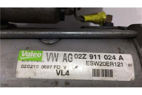 Recambio de motor arranque para seat altea xl (5p5) 1.6 tdi referencia OEM IAM 02Z911024A VL4 2Z911021C , AUDI | 2Z911024H , AUD