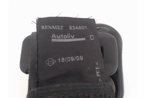 Recambio de cinturon seguridad delantero derecho para dacia logan 1 1.6 prestige referencia OEM IAM 934801  
