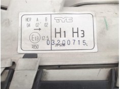 Recambio de faro delantero izquierdo para mercedes-benz clase c (bm 202) berlina 2.5 250 diesel (202.125) referencia OEM IAM A20