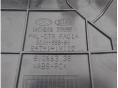 Recambio de embellecedor consola central para kia rio (ub) 1.2 basic referencia OEM IAM 847411W110  
