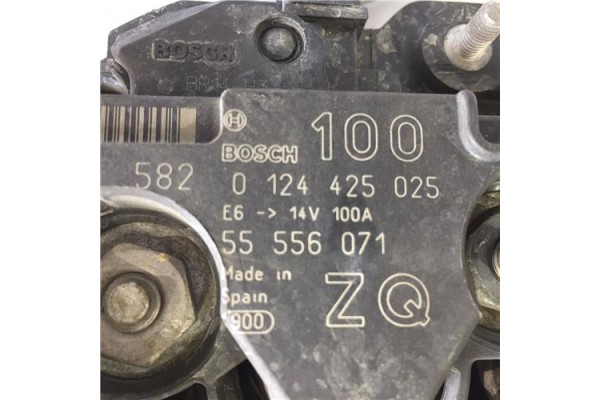 Recambio de alternador para opel astra h berlina 1.8 referencia OEM IAM 55556071 0124425025 90561971 , OPEL | 9133600 , OPEL | 9