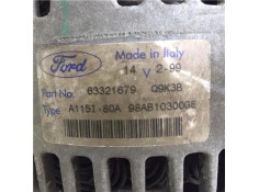 Recambio de alternador para ford focus (daw, dbw) 1.6 16v referencia OEM IAM 98AB10300GE 63321679 98AB10300GD , FORD | 98AB10300