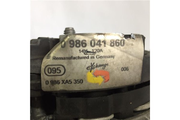 Recambio de alternador para audi a3 (8l) 1.6 ambiente referencia OEM IAM 06B903018SX 0986041860 6B903016AA , AUDI | 6B903016AB ,