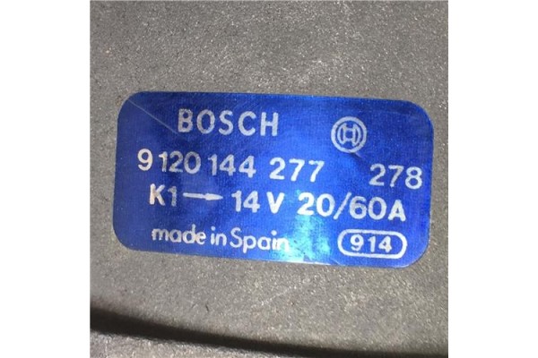 Recambio de alternador para renault 11 (b/c37_) 1.4 (b/c372, b/c37c) referencia OEM IAM 9120144277 9191337302 