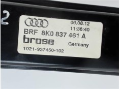 Recambio de mecanismo elevalunas delantero izquierdo para audi a4 berlina (8k2) 1.8 s line referencia OEM IAM 8K0837461A  8K0837