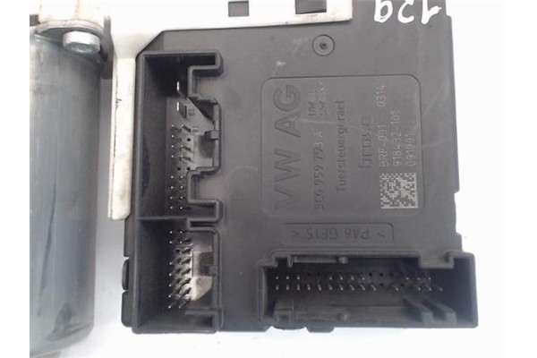 Recambio de elevalunas electrico delantero izquierdo para seat leon (1p1) referencia OEM IAM (1T0959701AG) (3C0959793A) (1P08374