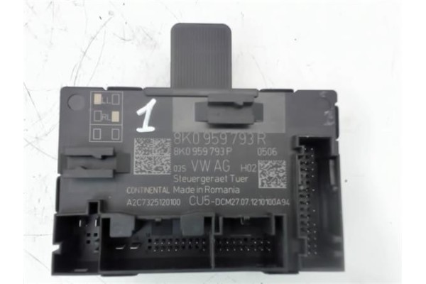 Recambio de centralita cierre para audi a4 berlina (8k2) referencia OEM IAM 8K0959793R  