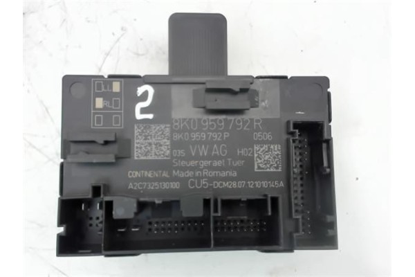 Recambio de centralita cierre para audi a4 berlina (8k2) referencia OEM IAM 8K0959792R  