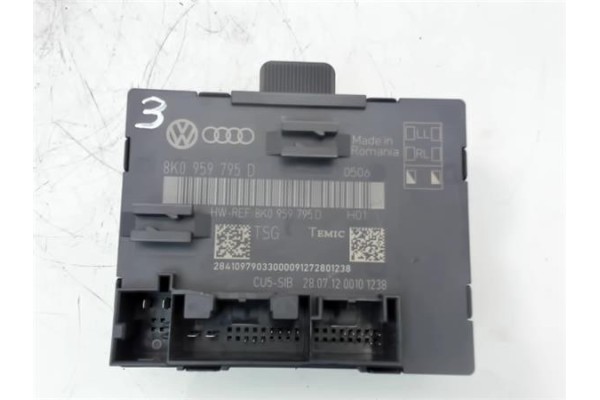 Recambio de centralita cierre para audi a4 berlina (8k2) referencia OEM IAM 8K0959795D  