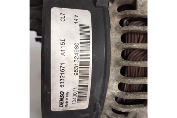 Recambio de alternador para peugeot 306 fastback (7a, 7c, n3, n5) 1.6 referencia OEM IAM 9631324980 63321671 5705X2 , PEUGEOT | 
