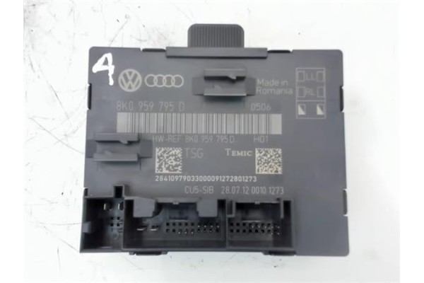 Recambio de centralita cierre para audi a4 berlina (8k2) referencia OEM IAM 8K0959795D  