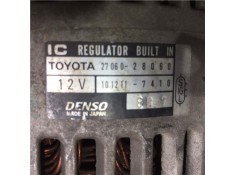 Recambio de alternador para toyota avensis berlina (t22) 2.0 vvt-i referencia OEM IAM 2706028060 1012117410 270600D030 , TOYOTA 