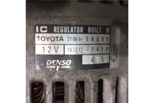 Recambio de alternador para toyota avensis berlina (t22) 2.0 vvt-i referencia OEM IAM 2706028060 1012117410 270600D030 , TOYOTA 