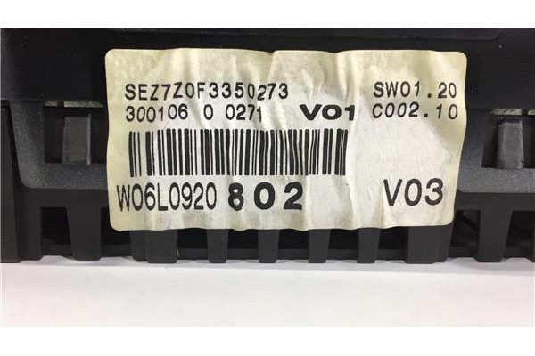 Recambio de cuadro completo para seat ibiza (6l1) 1.4 16v referencia OEM IAM W06L0920802 110080104028A 