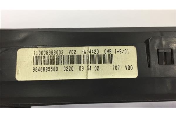 Recambio de cuadro completo para citroen xsara picasso 2.0 hdi referencia OEM IAM 9646685580 110008966003 