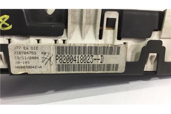 Recambio de cuadro completo para renault modus i 1.5 dci (fp0d, jp0d) referencia OEM IAM 8200418023 216784753 