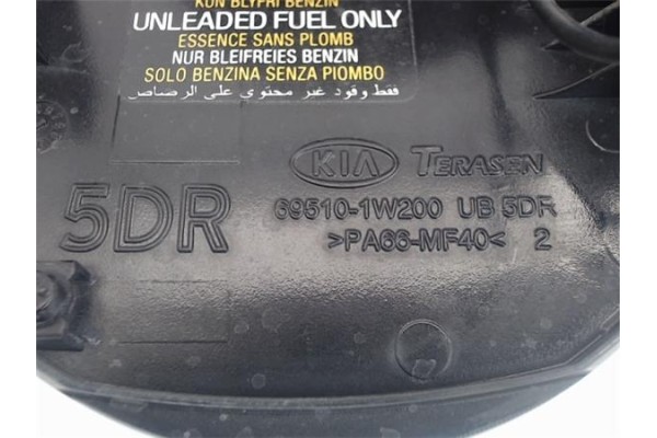 Recambio de tapa exterior combustible para kia rio (ub) 1.2 basic referencia OEM IAM 695101w200  