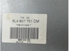 Recambio de elevalunas electrico delantero izquierdo para seat ibiza (6l1) 1.4 stella referencia OEM IAM 6L4837751CM 6L4837755L 
