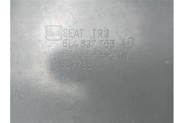 Recambio de elevalunas electrico delantero izquierdo para seat ibiza (6l1) 1.4 sport referencia OEM IAM 6L4837751EE 6L4837755AD 