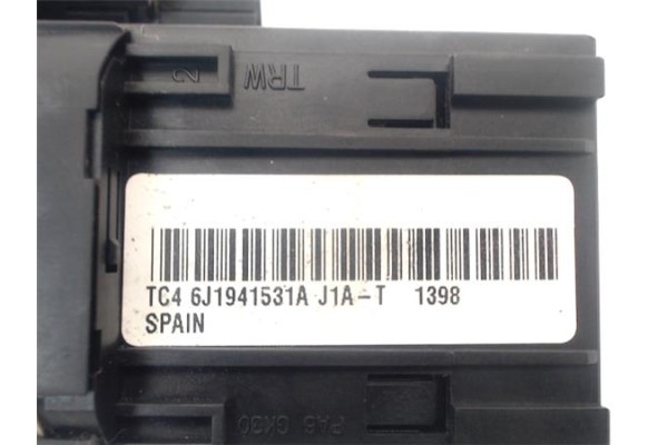 Recambio de conmutador luces para seat ibiza berlina (6j5) 1.4 referencia OEM IAM 6J1941531AAT7  