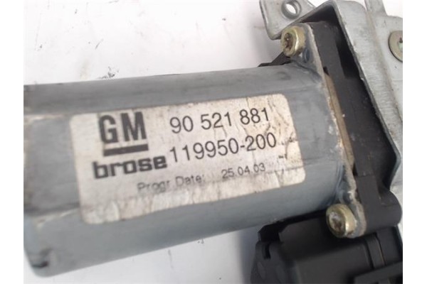 Recambio de mecanismo elevalunas delantero izquierdo para opel astra g berlina referencia OEM IAM 90521881  