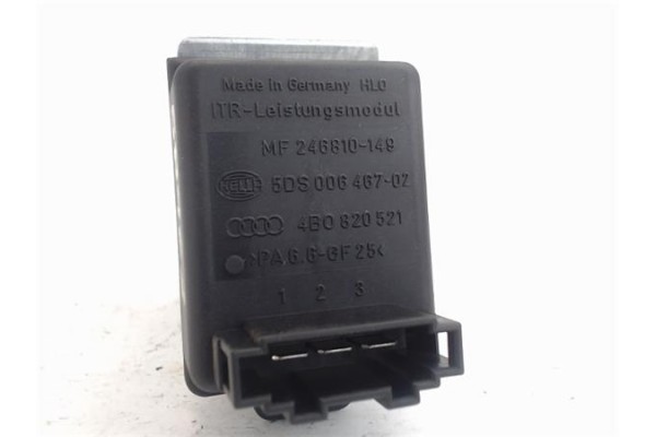 Recambio de resistencia calefaccion para audi allroad quattro (4b5) 2.5 tdi (132kw) referencia OEM IAM 4B0820521 5DS00646702 