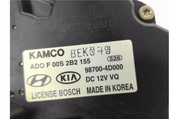 Recambio de motor limpiaparabrisas trasero para kia carnival 2.9 crdi referencia OEM IAM 987004D000  