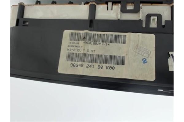 Recambio de cuadro completo para citroen xantia berlina referencia OEM IAM 9634924180  